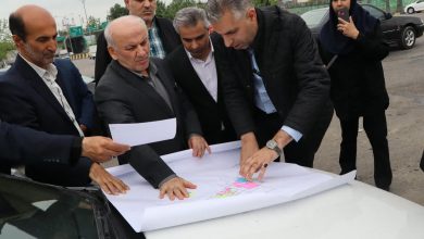 بازدید میدانی استاندار مازندران از محور الغدیر به کیاکلا